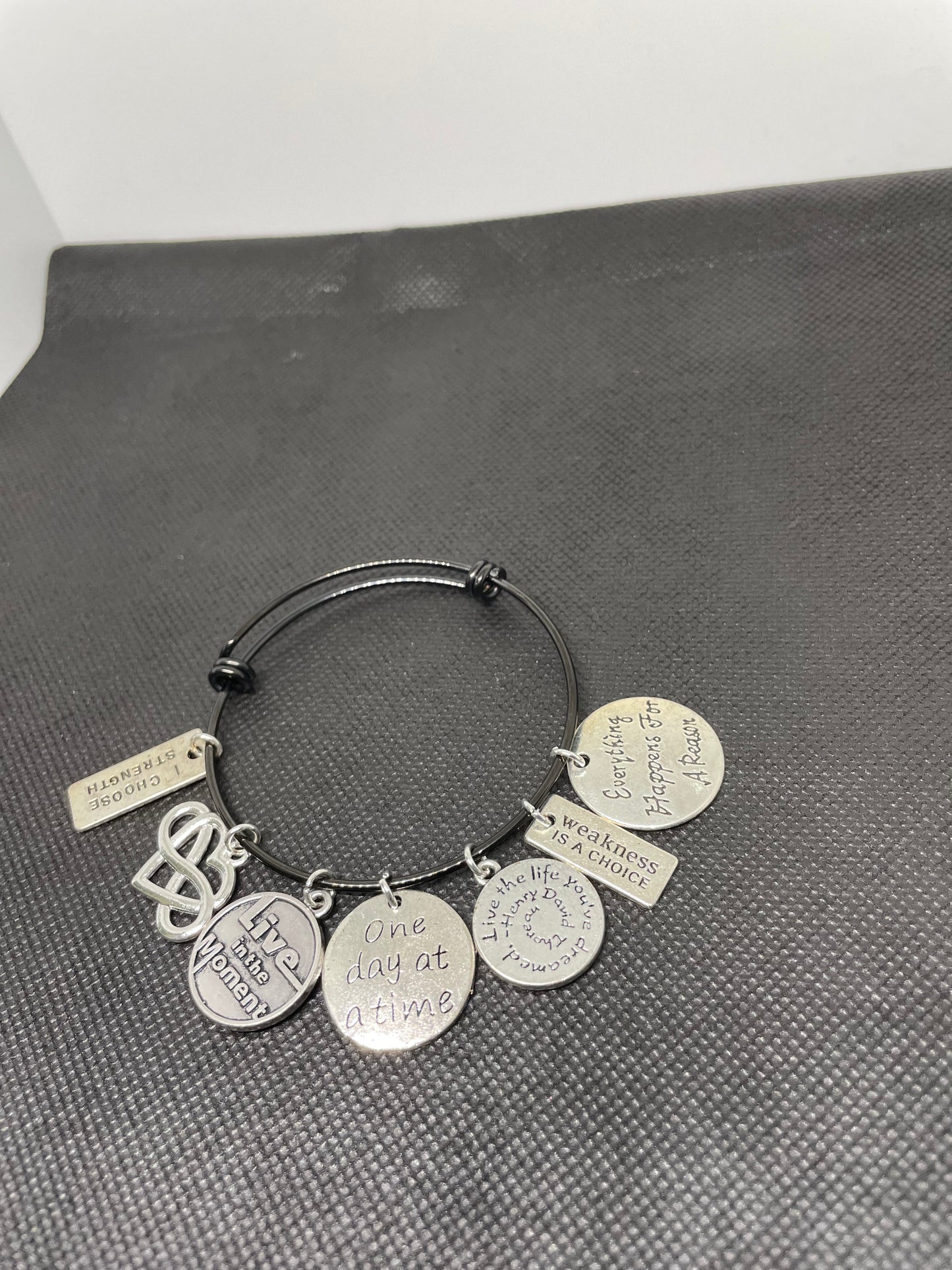 Daily Strength Affirmation Bangle