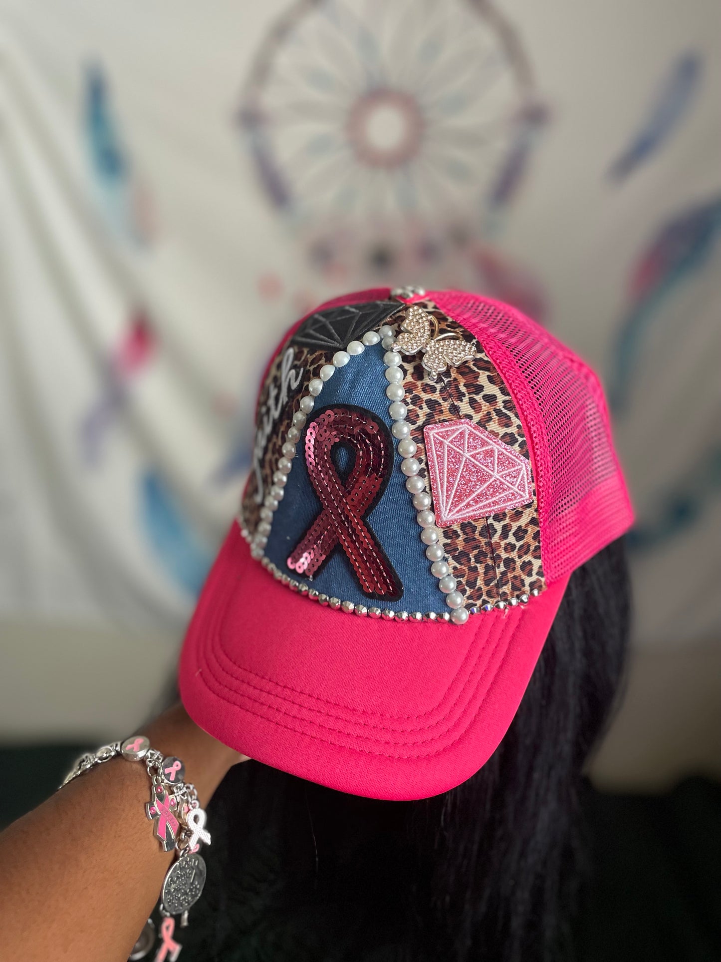 Breast Cancer Awareness Trucker Hat