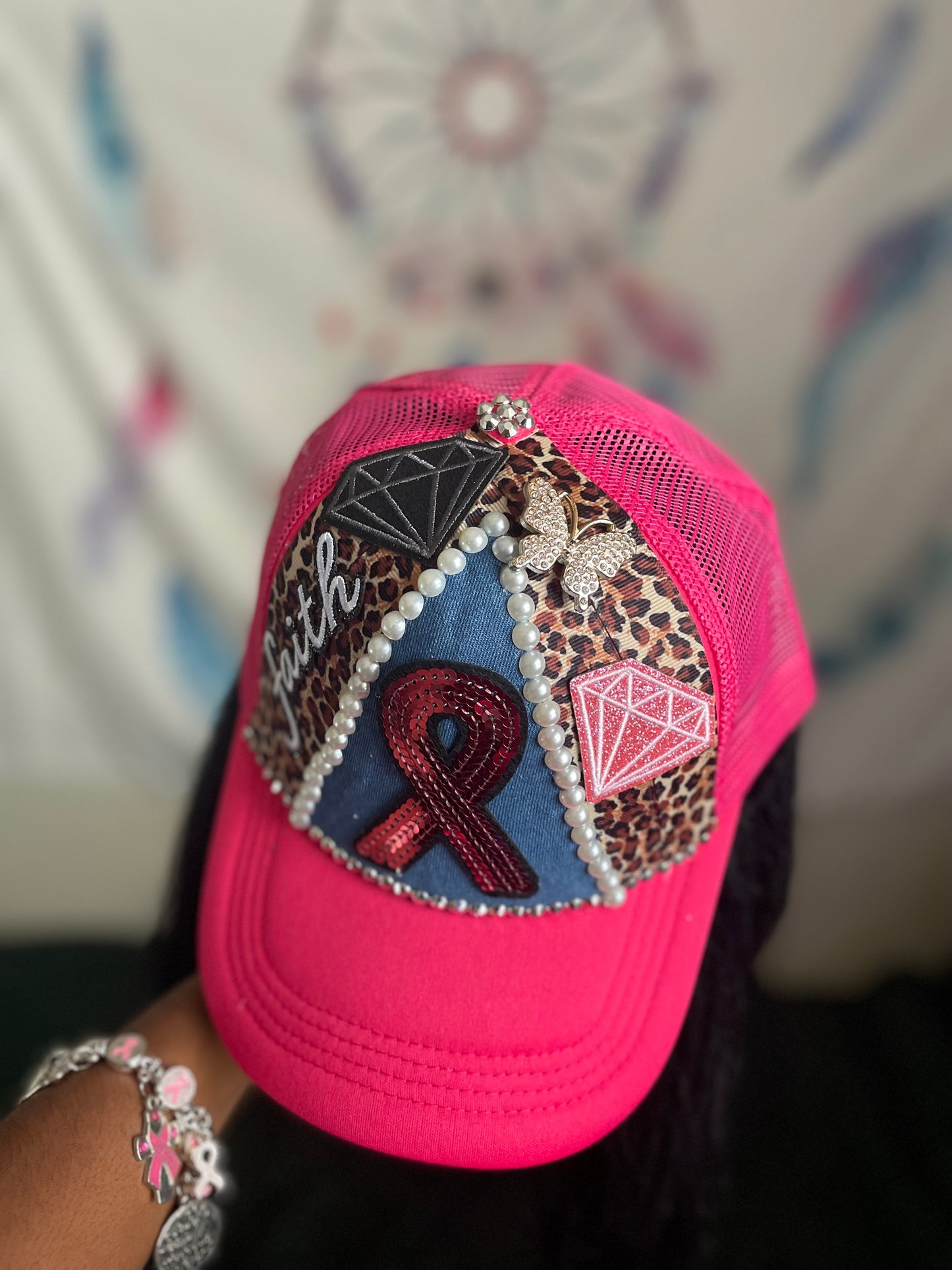 Breast Cancer Awareness Trucker Hat