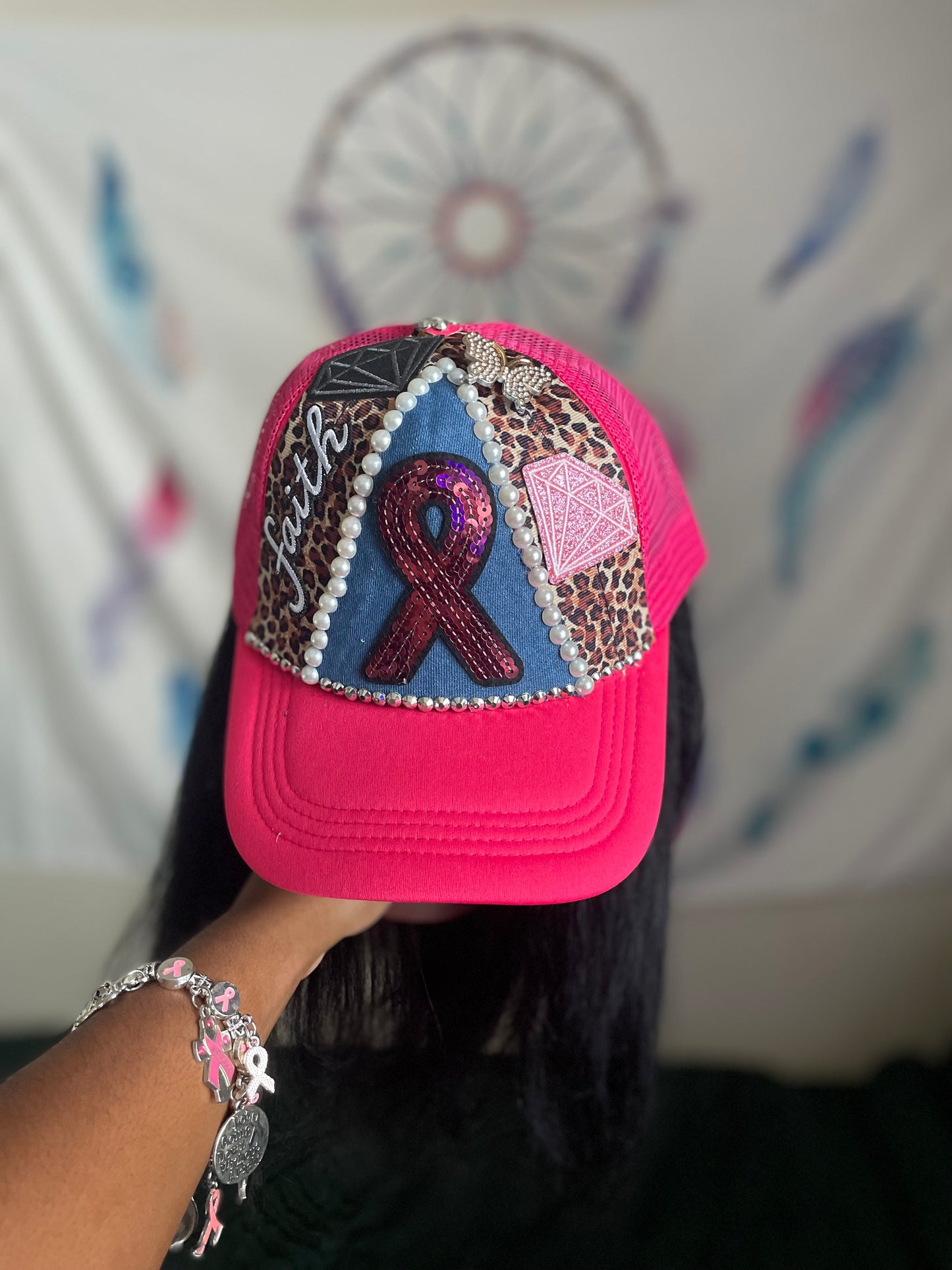 Breast Cancer Awareness Trucker Hat